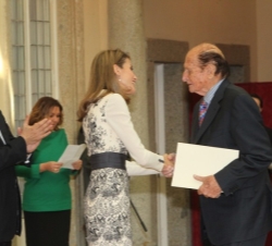 La Princesa de Asturias hace entrega de la Medalla de Oro al Mérito en las Bellas Artes al rejoneador Ángel Peralta